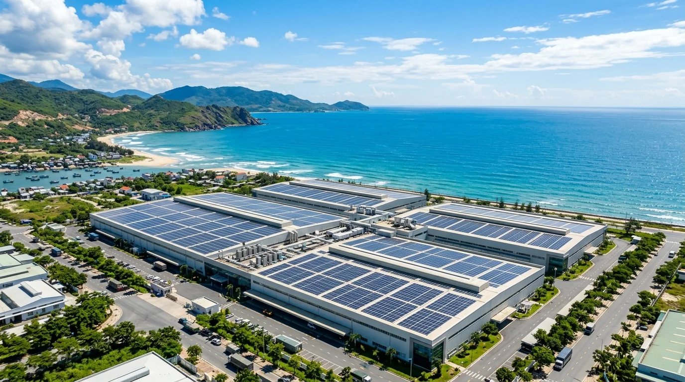 thi công điện mặt trời miền trung