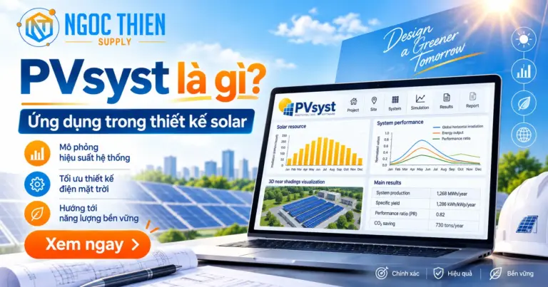 PVsyst là gì và ứng dụng trong thiết kế solar